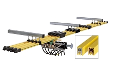 Multipole conductor rails